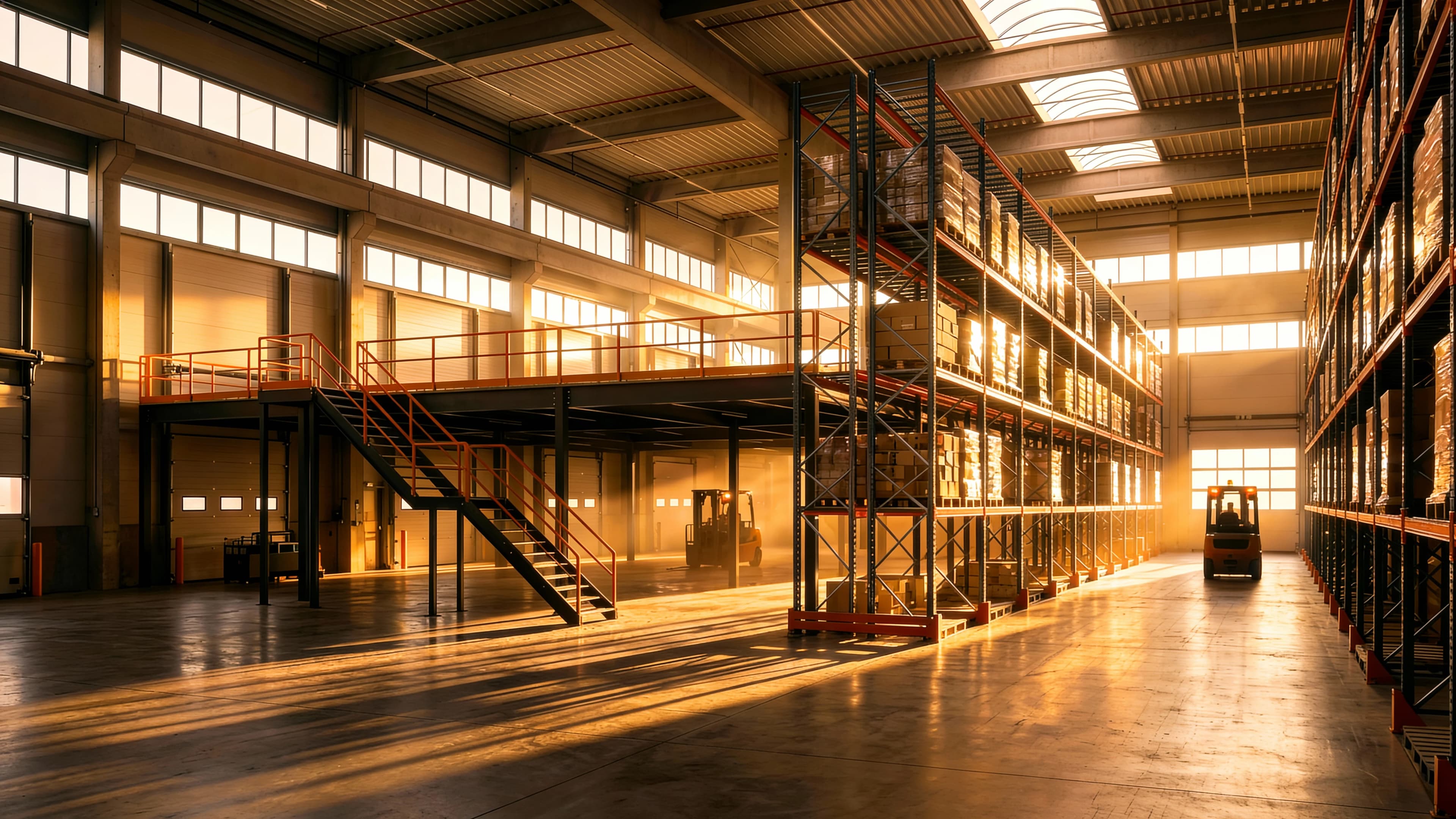 Industrial warehouse storage and racking solutions