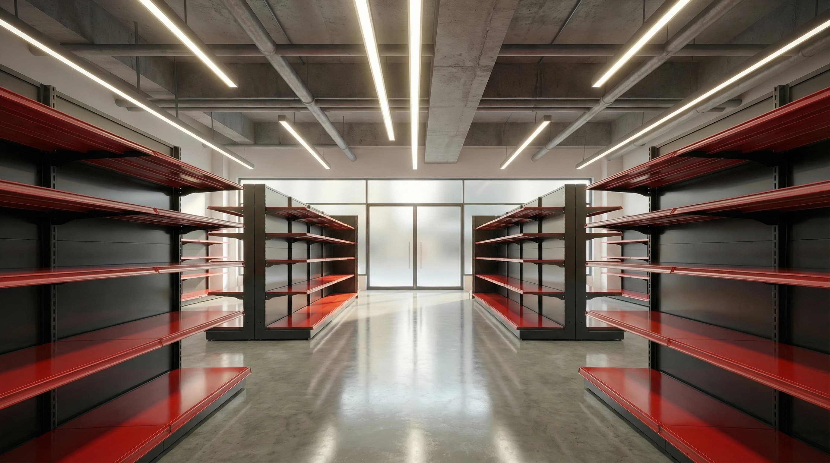 Retail shelving and gondola systems by Shelving SA