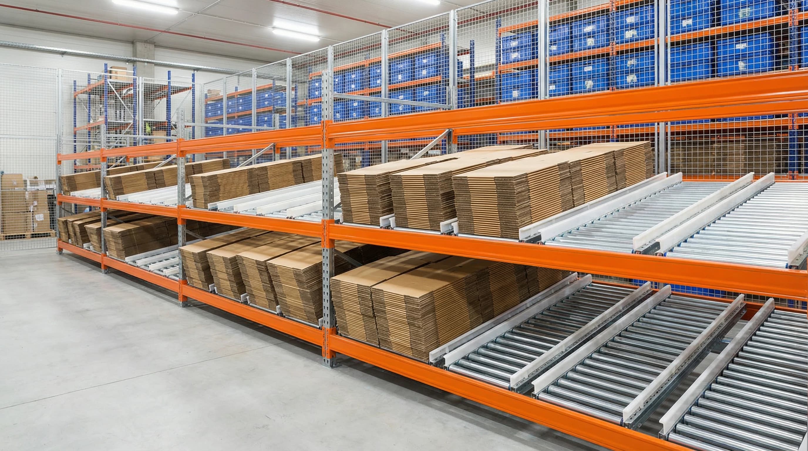 Carton Live Racking (Gravity Flow Racking)