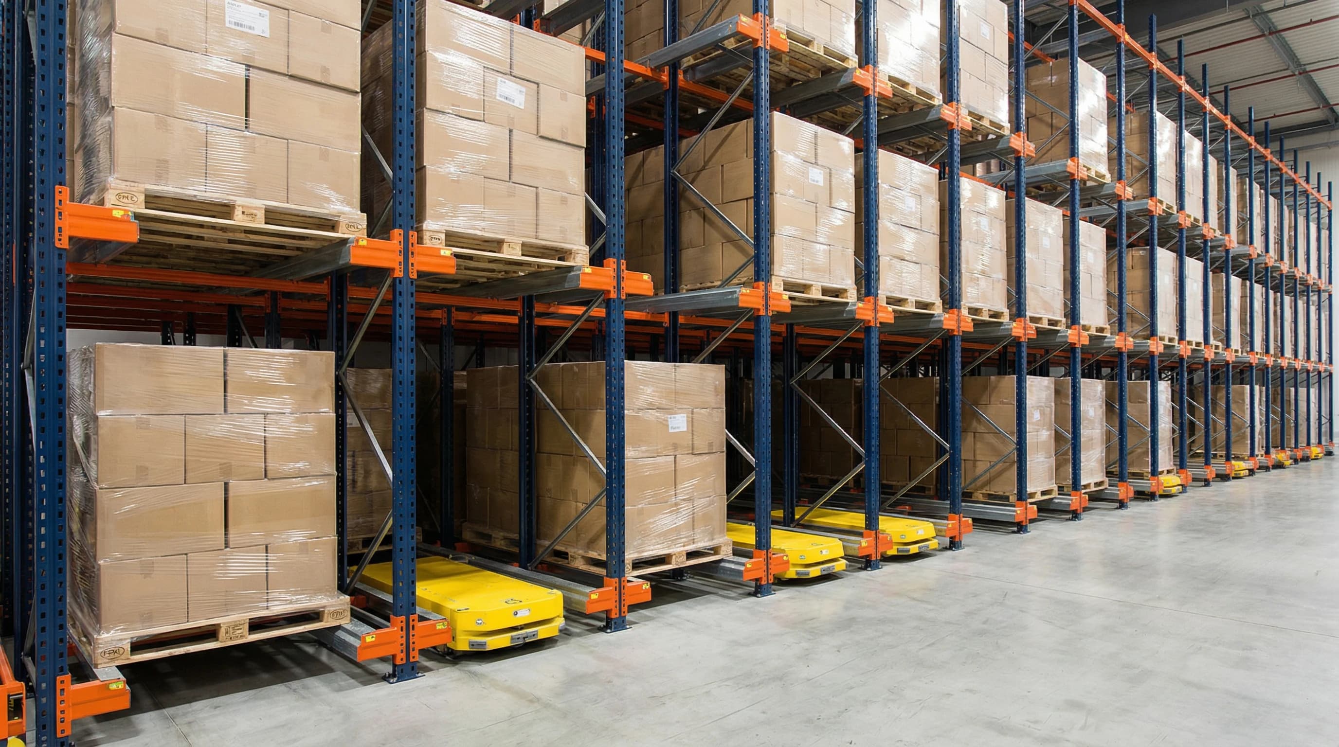 Shuttle Racking (Pallet Shuttle Systems)