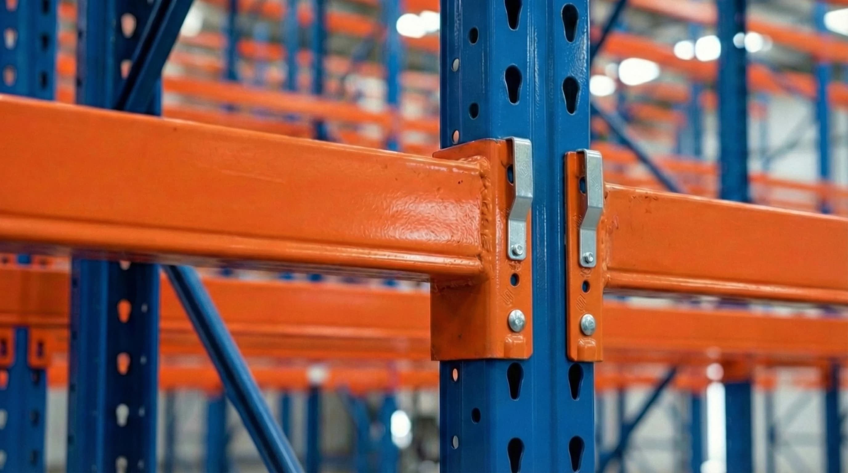 Pallet Racking Beam – Orange (2.7m)