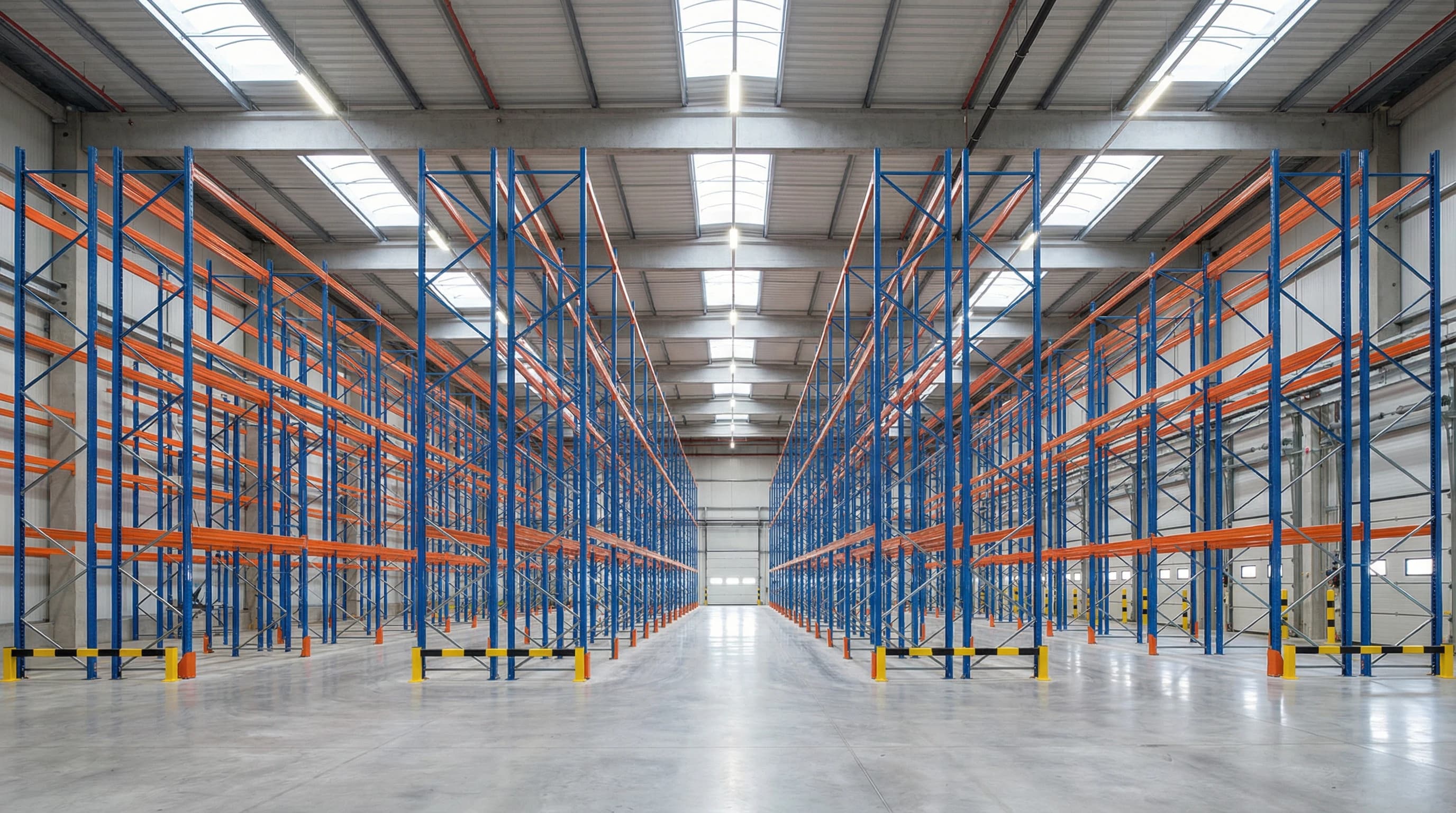 Selective Racking Upright – Heavy Duty (Blue)